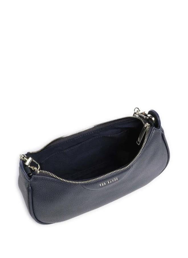 ESSIY Webbing Leather Crossbody Bag