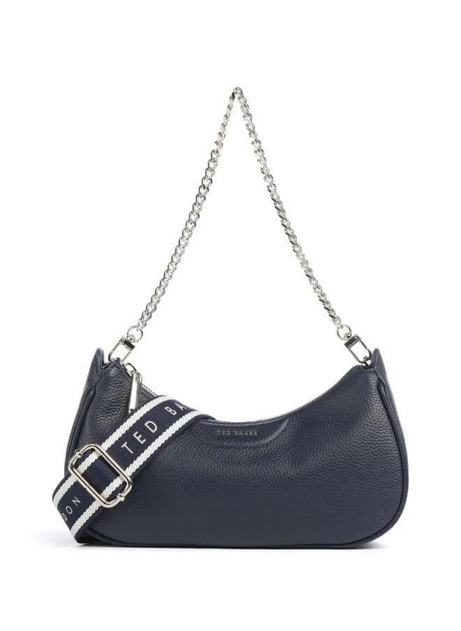 ESSIY Webbing Leather Crossbody Bag