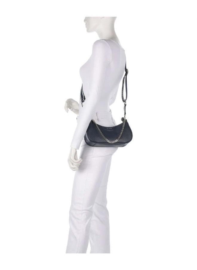 ESSIY Webbing Leather Crossbody Bag