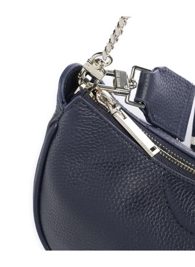 ESSIY Webbing Leather Crossbody Bag