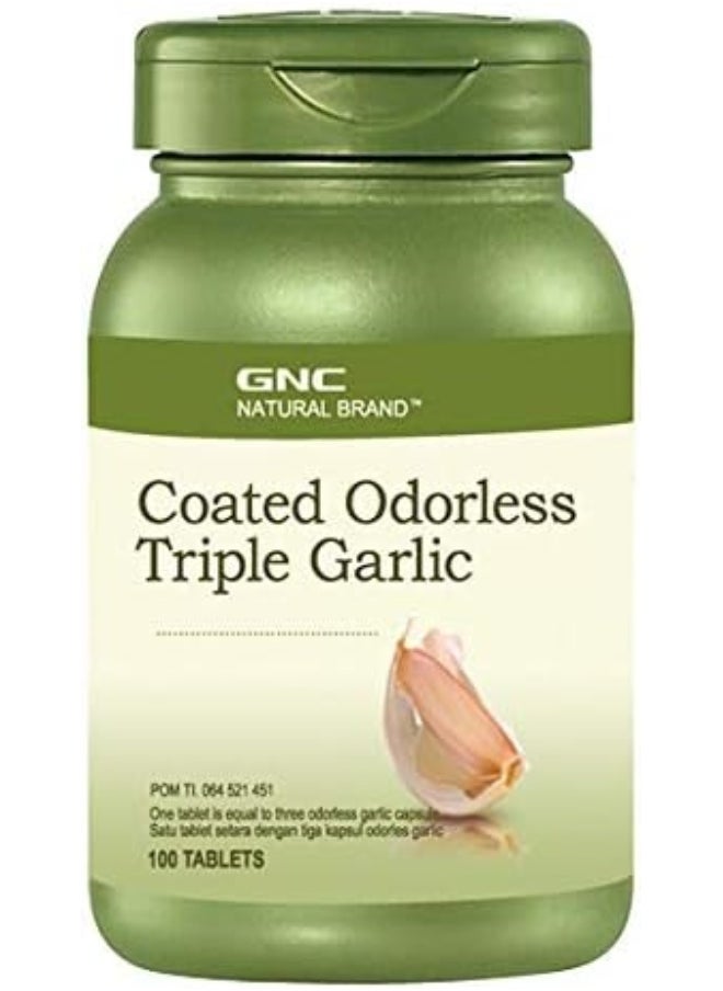 Natural Brand Coated Odorless Triple Garlic