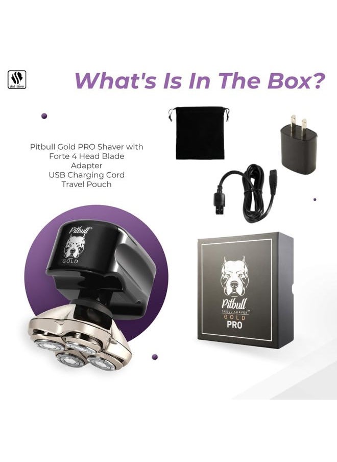 Pitbull Gold PRO Electric Head and Face Shaver