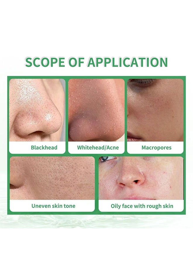 Green Tomato Clay Pack Cleanser，With Smudge stick, Pore Purifying with 49% Green Tomato Extract, Sebum & Clogged Pore Care, Exfoliation, Fragrance-Free, Vegan & Dermatologically Tested-120g