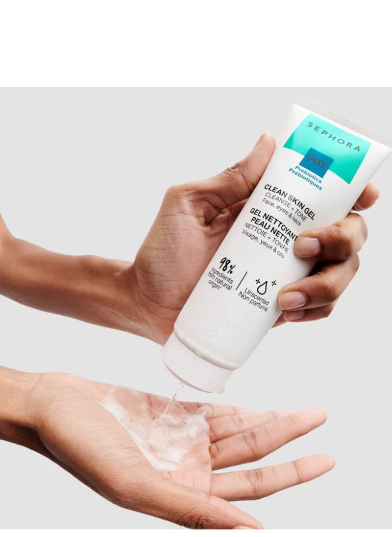 SEPHORA COLLECTION Clean Skin Gel Cleanser with Prebiotics 125ml