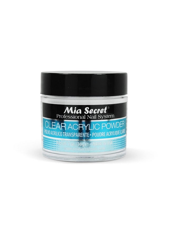 Mia Secret Clear Acrylic Powder (1oz)