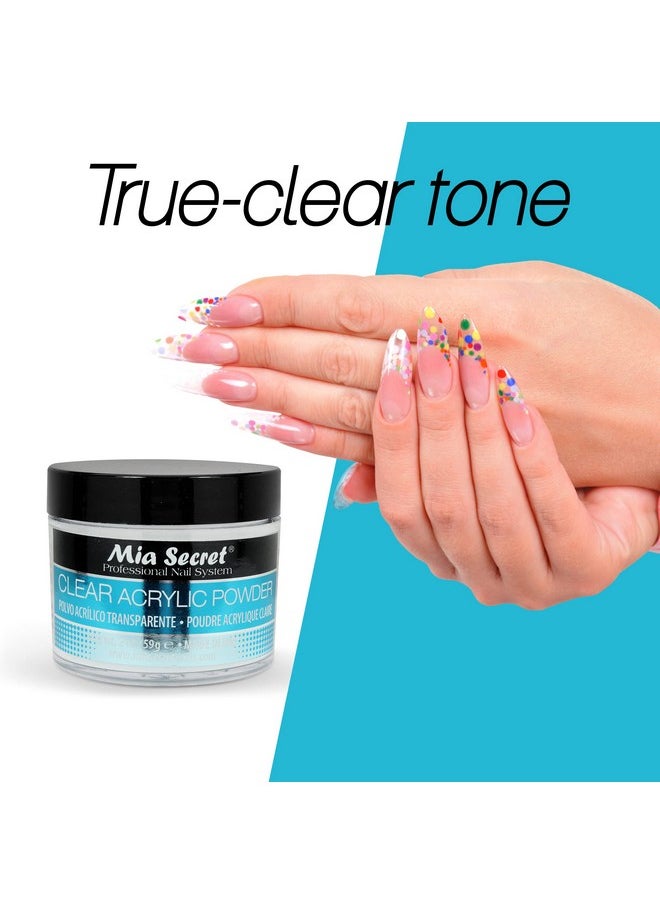 Mia Secret Clear Acrylic Powder (1oz)