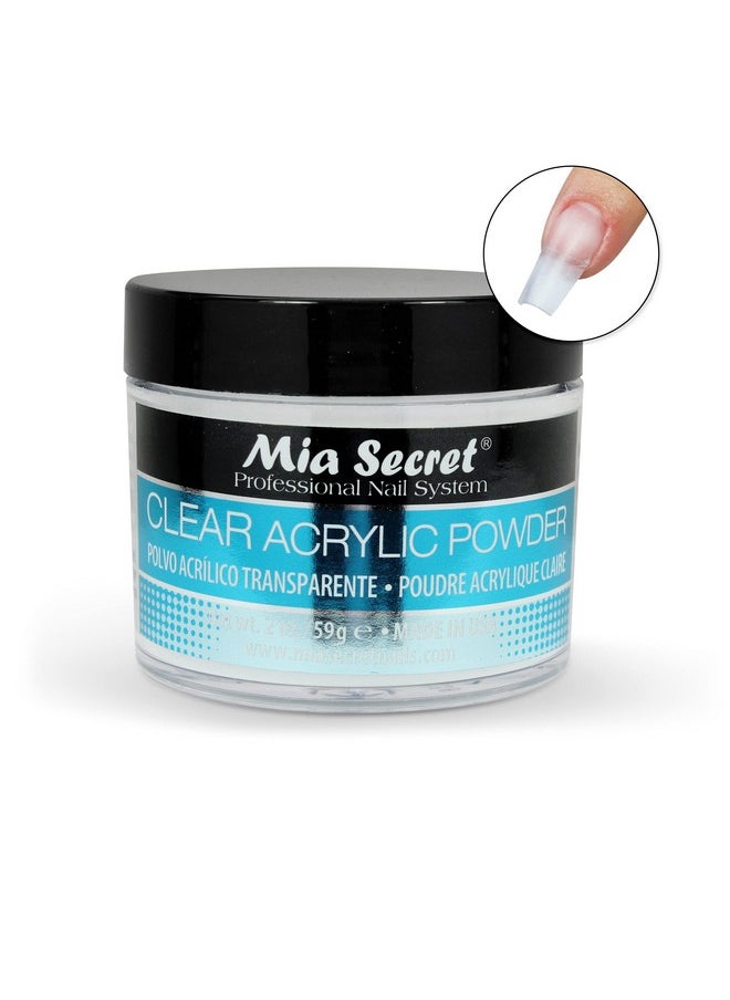 Mia Secret Clear Acrylic Powder (1oz)
