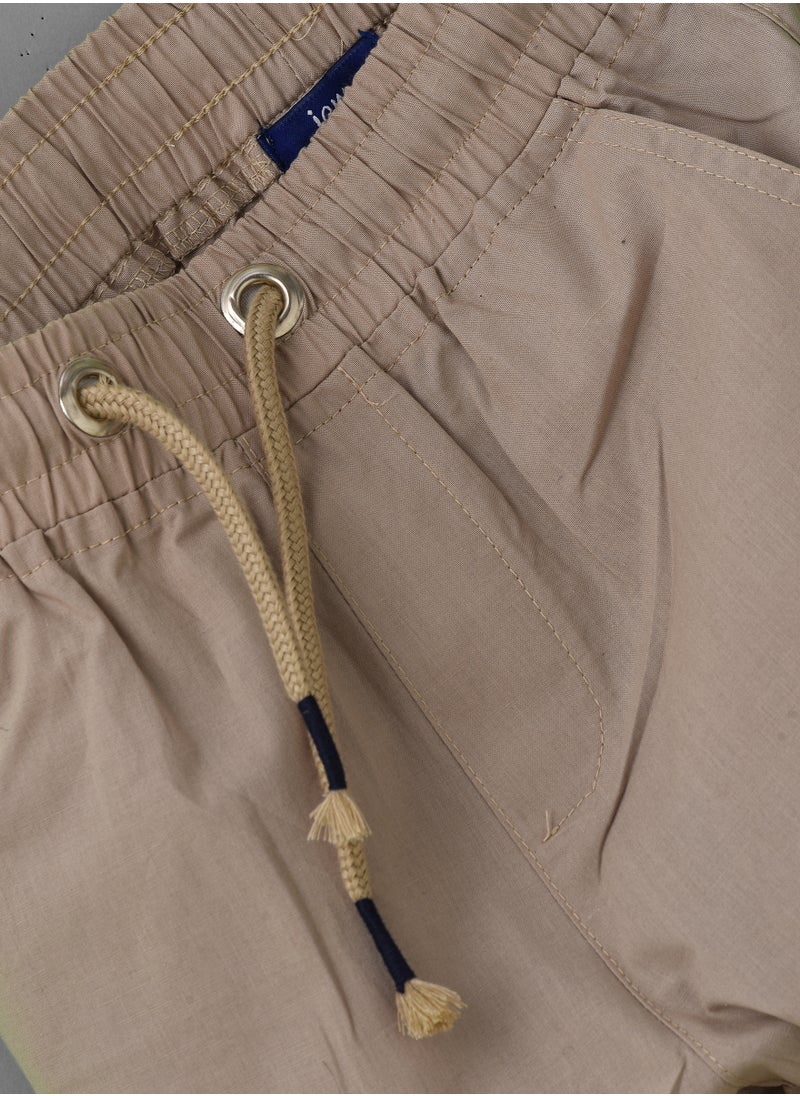Boys Woven Cotton Shorts