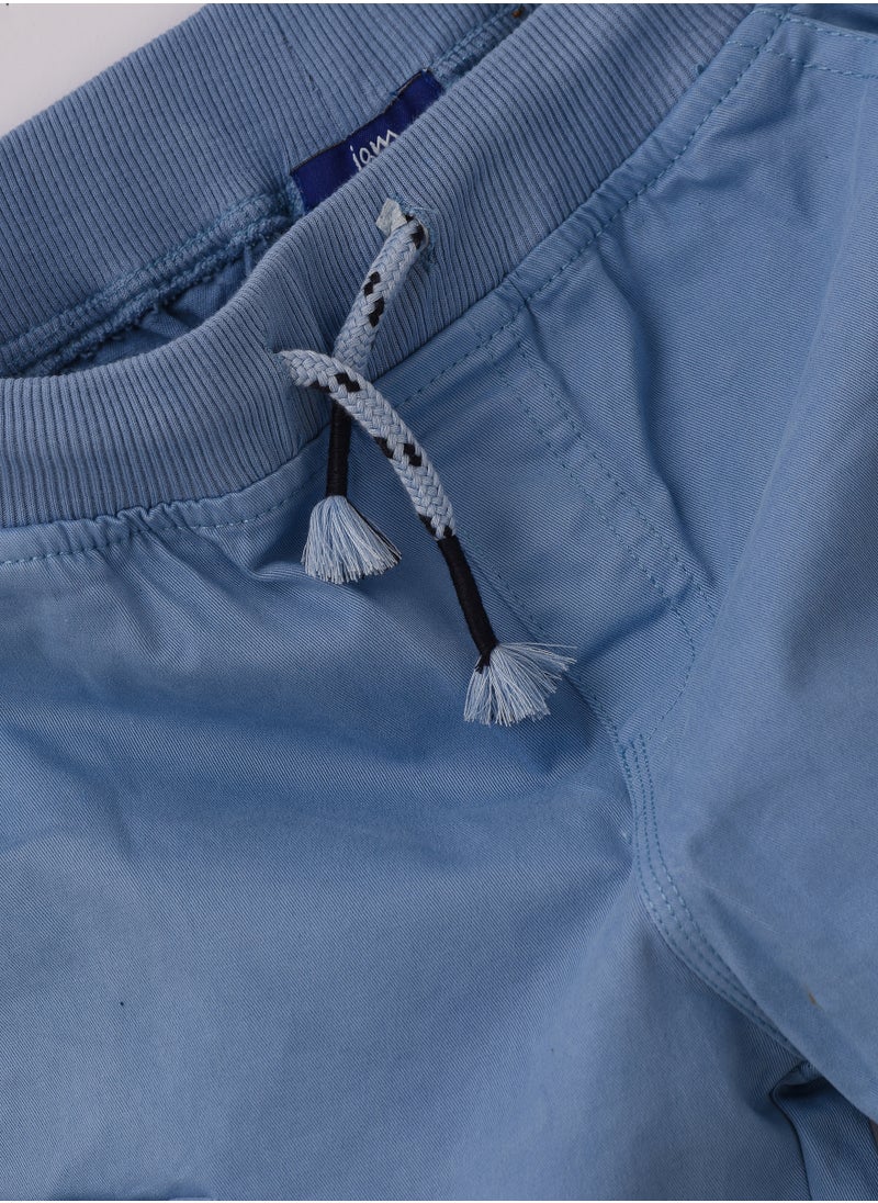Boys Woven Cotton Cargo Shorts