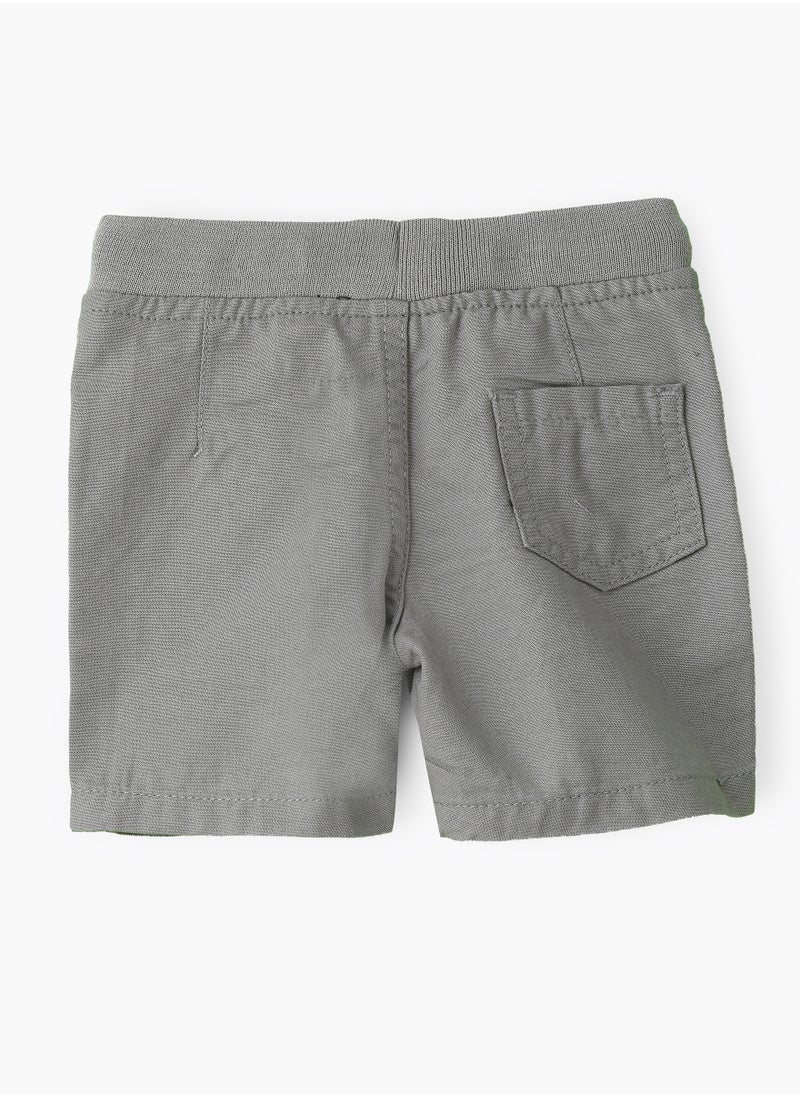 Boys Woven Cotton Shorts