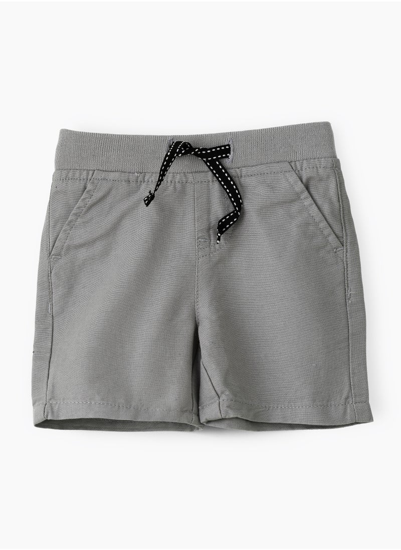Boys Woven Cotton Shorts