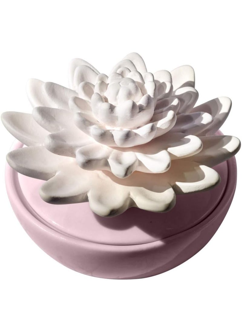 Ellia Calm Waters Porcelain Aroma Diffuser, Pink