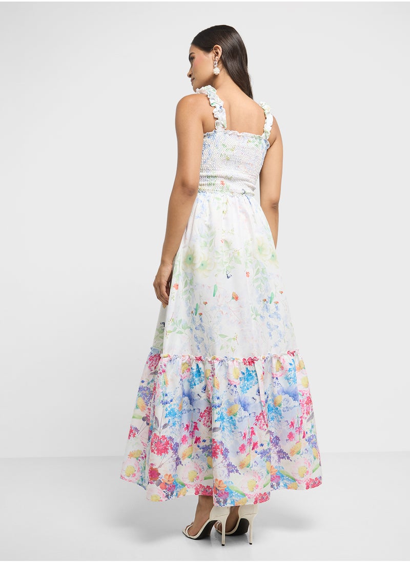 Floral Print Dress
