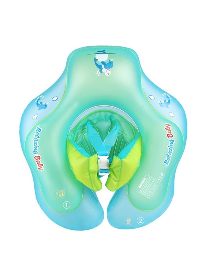 Baby Inflatable Swimming Float，Swimming Ring with Adjustable Seat Pocket,Baby Swimming Pool Floats,Removable Floating Ball,New Upgrade Baby Swim Ring for Ages 12-36 Months Infant Toddler