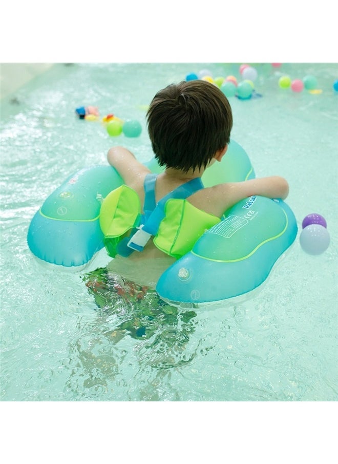 Baby Inflatable Swimming Float，Swimming Ring with Adjustable Seat Pocket,Baby Swimming Pool Floats,Removable Floating Ball,New Upgrade Baby Swim Ring for Ages 12-36 Months Infant Toddler
