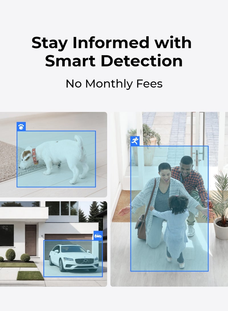 4K Security Cameras WiFI Outdoor System, Encrypted 1 Year Local Storage, 5-Month Battery Life, 2.4/5GHz WiFi, No Monthly Fee Argus 3 Ultra+Home Hub