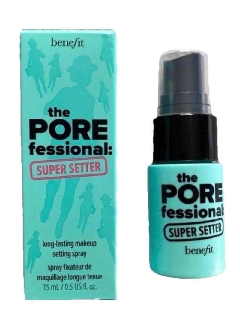 Benefit The POREfessional Super Setter, Long-Lasting Makeup Setting Spray, 0.5 fl oz