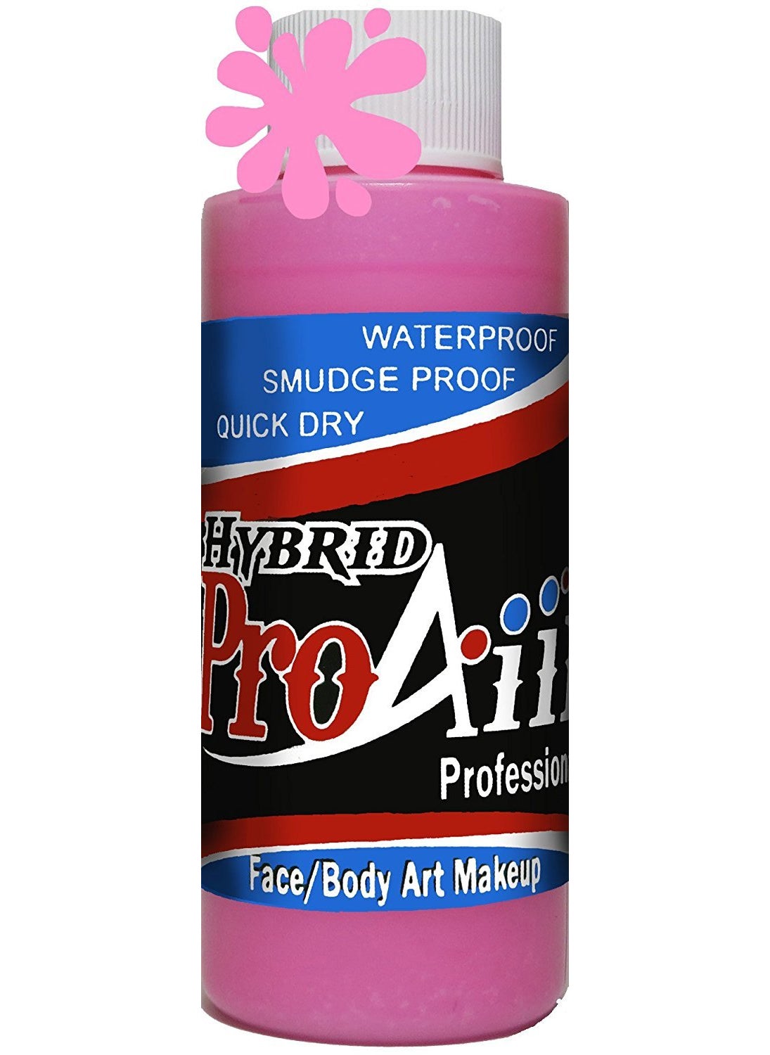 ProAiir Face and Body Painting Makeup - 2oz (60ml) Bubble Gum