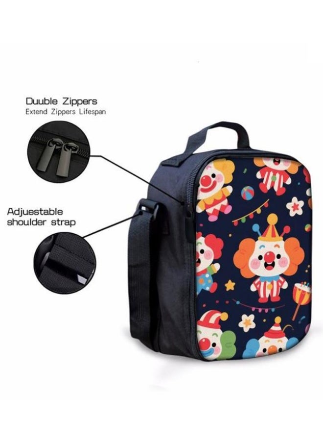 [Super new special offer] Cartoon theme bag three-piece set | double-shoulder + hand-held + storage pen bag | gift self-use good-looking - 381