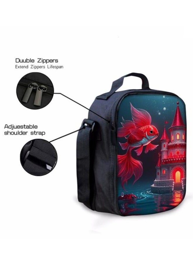 The latest universal cartoon new three-piece schoolbag (for students, teenagers, children) - 59