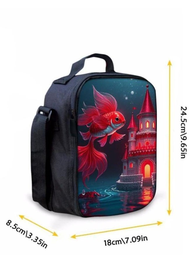 The latest universal cartoon new three-piece schoolbag (for students, teenagers, children) - 59