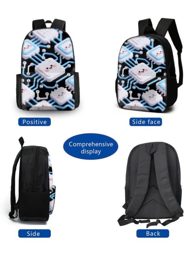 New universal cartoon new three-piece schoolbag (students, children) - 774