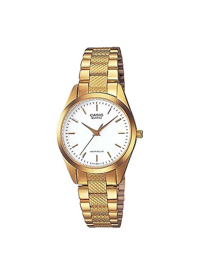 Analog Stainless Steel Wrist Watch LTP-1274G-7AVDF - 33mm - Gold