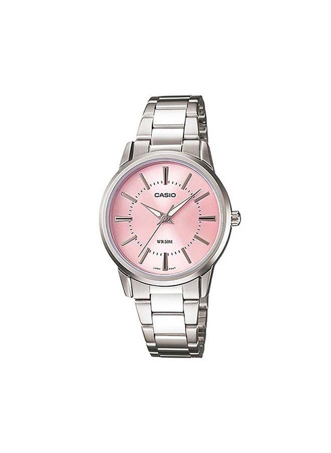 Analog Stainless Steel Wrist Watch LTP-1303D-4ADF - 36mm - Silver