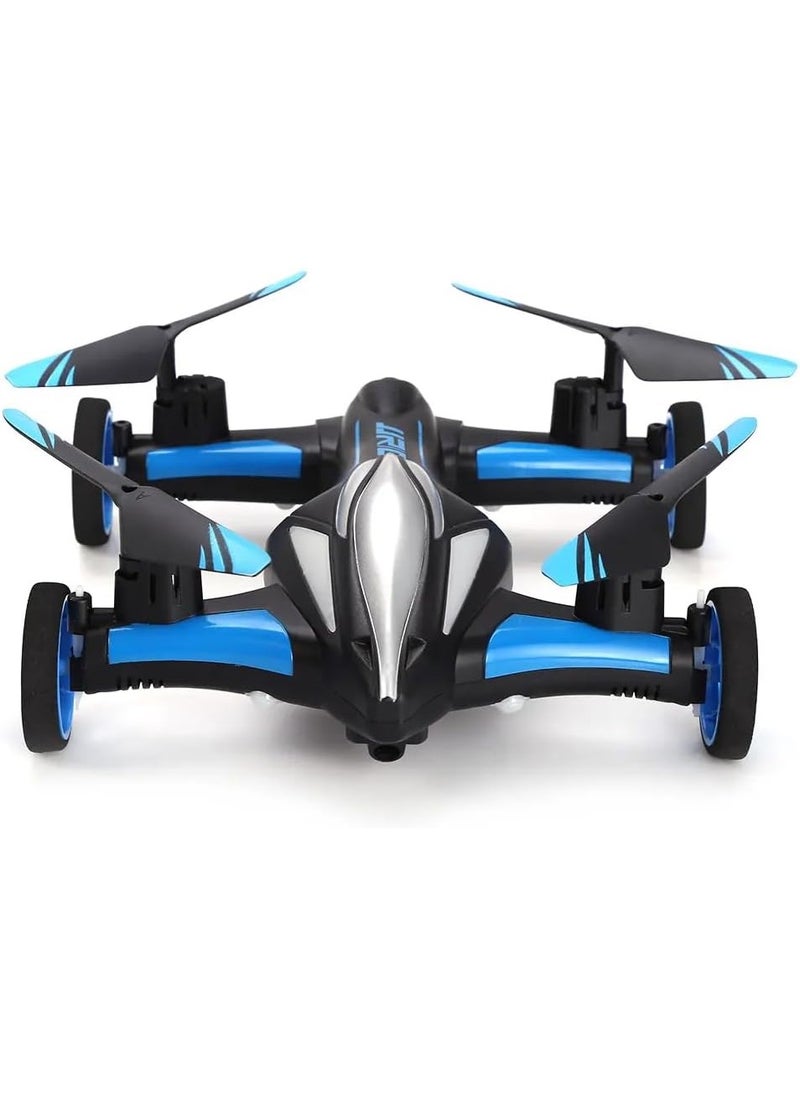 Flying Car RC Drone for Kids 14+ – 2.4G, 6-Axis Gyro, Air & Ground Control, LED Lights, 3D Flip, One-Key Return, Headless Mode, Speed Switch – Stable Flight & Fun for All Ages