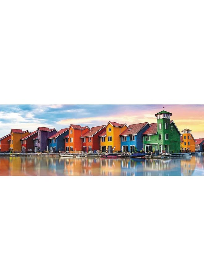 Trefl Panorama Groningen, Netherlands 1000 Piece Jigsaw Puzzle Red 27