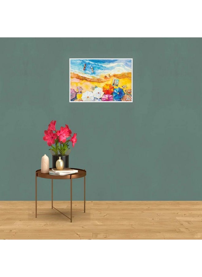 Webby Kids The Beach Painting Jigsaw Puzzle, 252 Pieces