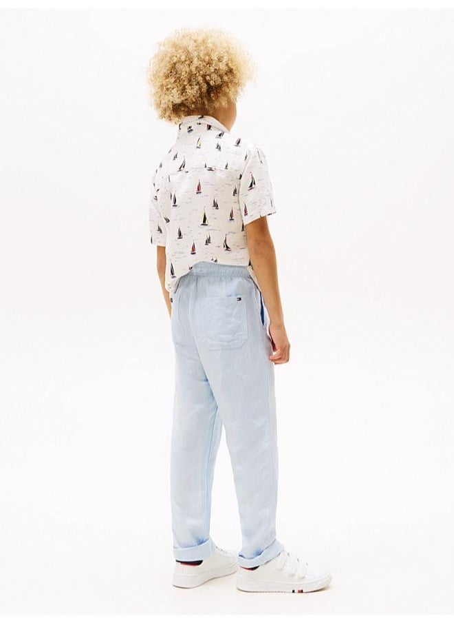 LINEN VISCOSE PANT