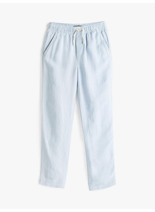 LINEN VISCOSE PANT