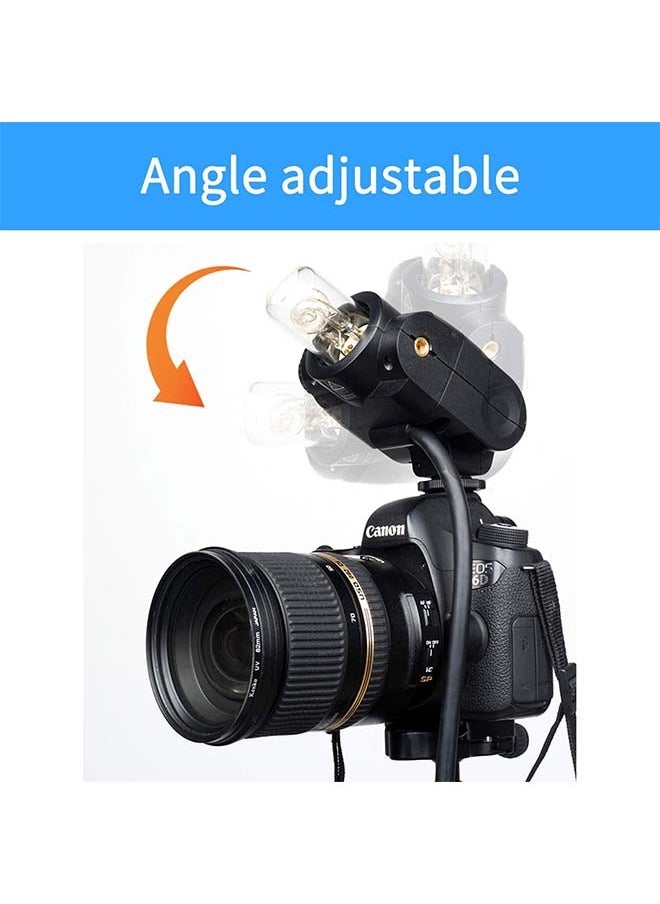 Godox EC200 Extension Flash Head 200W for Godox AD200/ AD200Pro Pocket Flash, 2M Extend Power Cable, Works with AD200/ AD200Pro Bare Bulbs Head and Speedlite Head