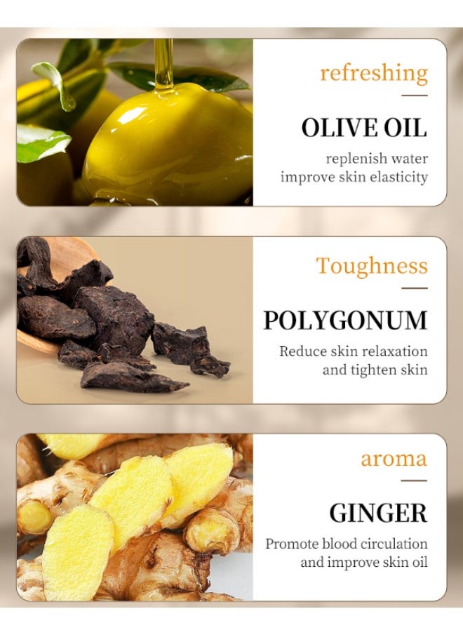 Coconut Oil Emollient Oil,Nourishing Whitening Moisturizing Skin Care Oil, Fast Absorbing Anti Ageing Body Oil 250ml