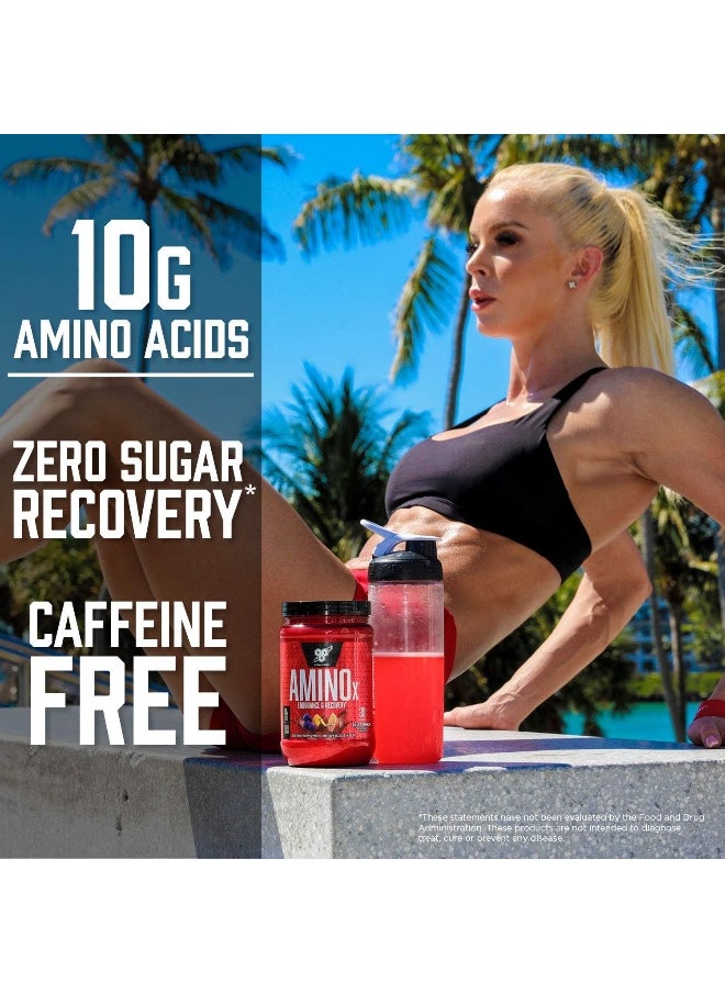 AMINOx® Amino Energy Powder for Endurance And Recovery, Effervescent Instantized Amino Acids, Dietary Supplement - Grape, 435 Grams, 30 Servings