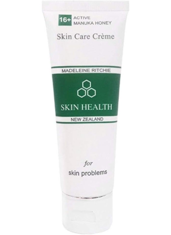 Madeleine Ritchie New Zealand 16+ Active Manuka Honey Skin Care Cream for skin problems. Soothing Moisturizing Eczema Cream. 2.7 fl.oz.