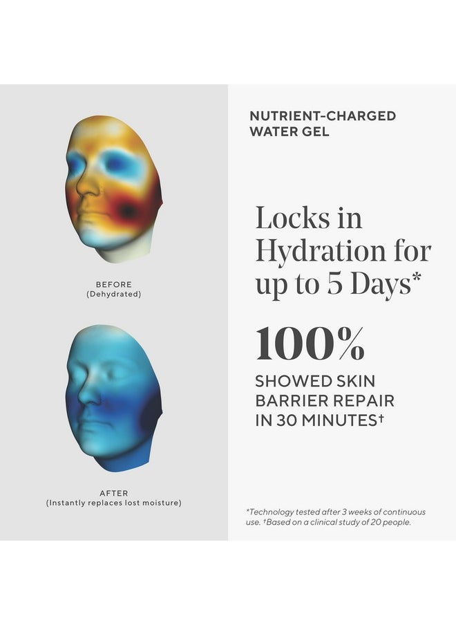 Murad Nutrient-Charged Water Gel - Hydration Face Moisturizer - Lightweight Hydration Gel Moisturizer with Minerals, Vitamins and Peptides Backed by Science, 1.7 Fl Oz