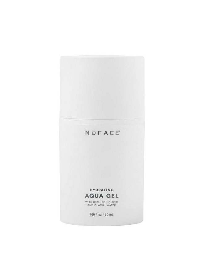 NuFACE Aqua Gel Activator - Microcurrent Conductive Gel & Activator Powered by IonPlex & Hyaluronic Acid to Enhance Results of NuFACE Microcurrent Facial Device - Improves Skin Radiance (1.69 oz)