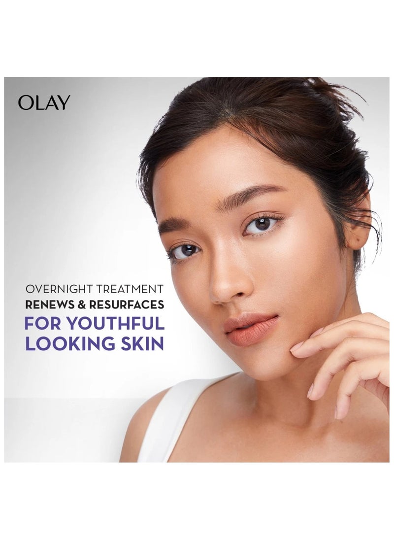 OLAY Regenerist Retinol 24 Night Moisturizer (50g) + Regenerist Retinol 24 Night Facial Serum (30ml)