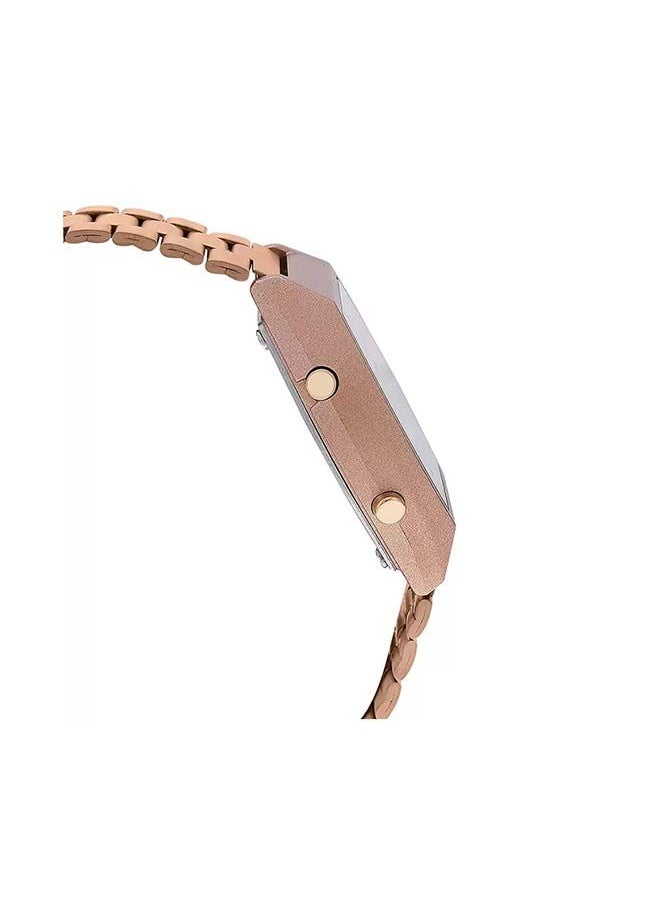 Digital Stainless Steel Wrist Watch B-640WC-5ADF - 39mm - Pink Gold
