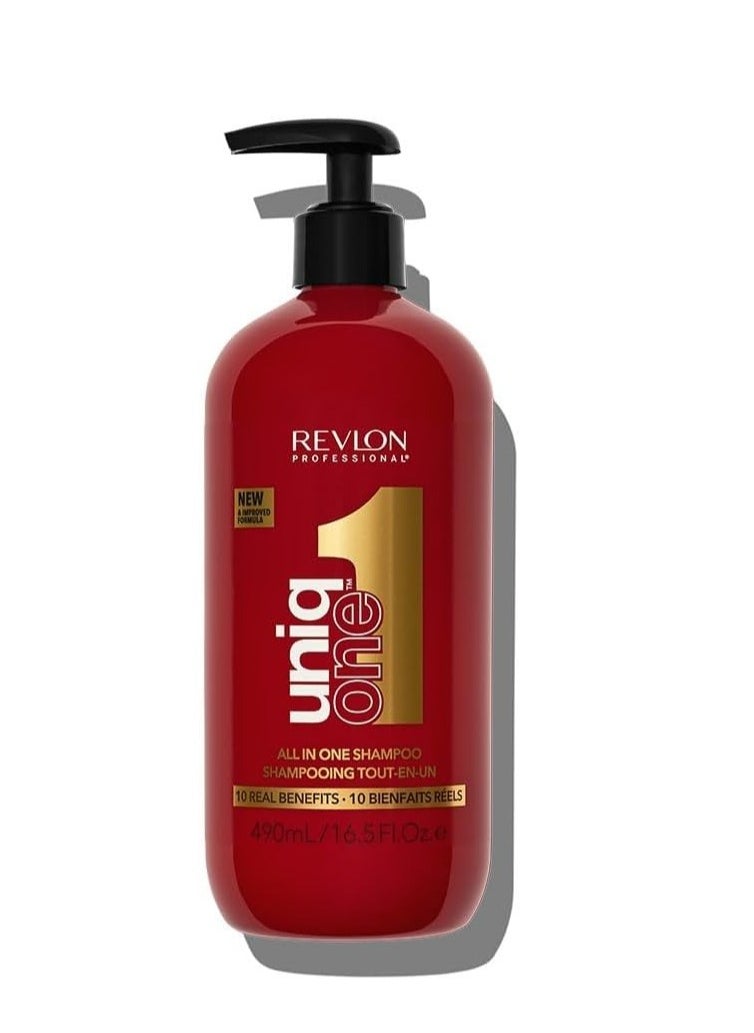 ALL IN ONE SHAMPOO Moisturizing Shampoo For Damaged Hair 490ml