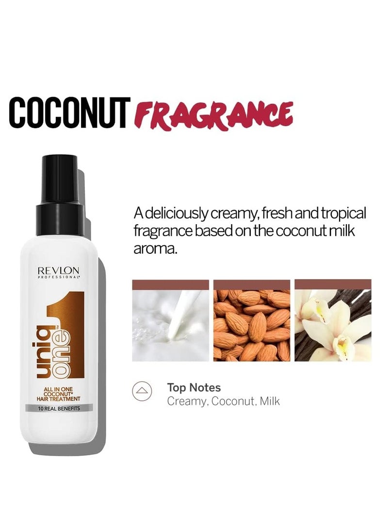 UNIQONE COCO HAIR TREATMENT Leave In Hair Treatment Hair Treatment Coconut Fragrance 150 ml