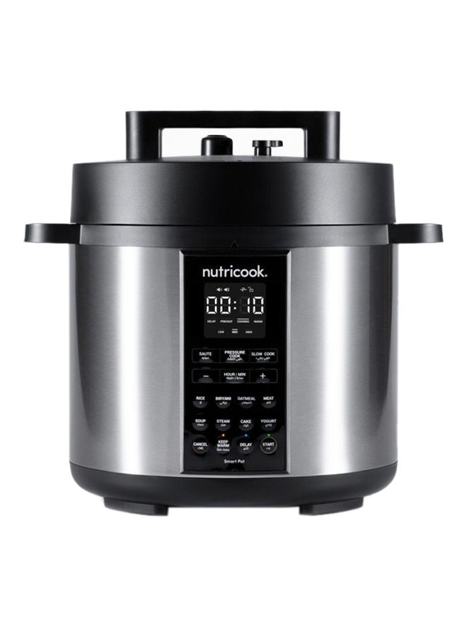 Smart Pot 2 Non-Stick Pressure Cooker 8 L 1.2 kW SP208A Silver/Black