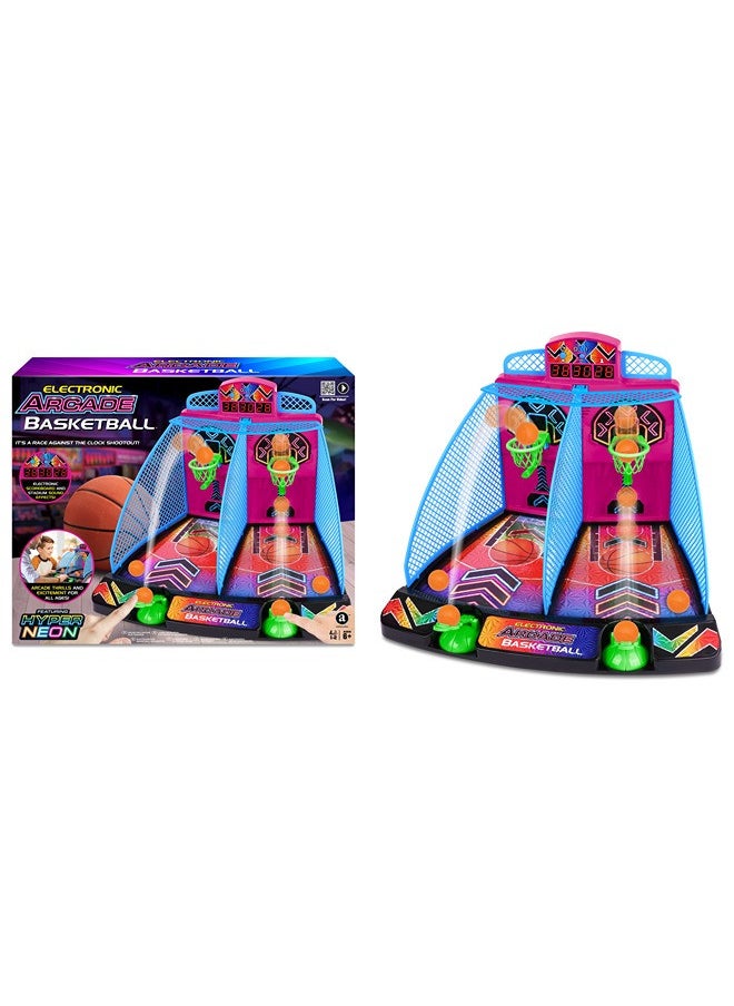 Electronic Arcade Basketball (Hyper Neon Black Series)