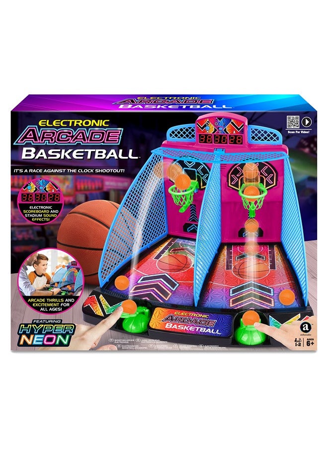 Electronic Arcade Basketball (Hyper Neon Black Series)