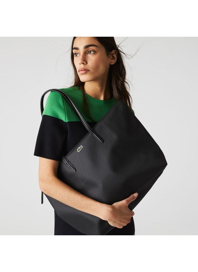 L.12.12 Concept Zip Tote Bag Black