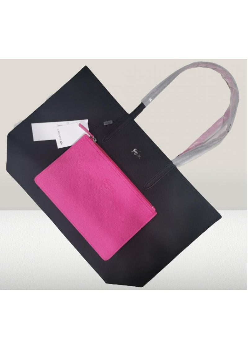 Anna Reversible Bicolour Tote Bag