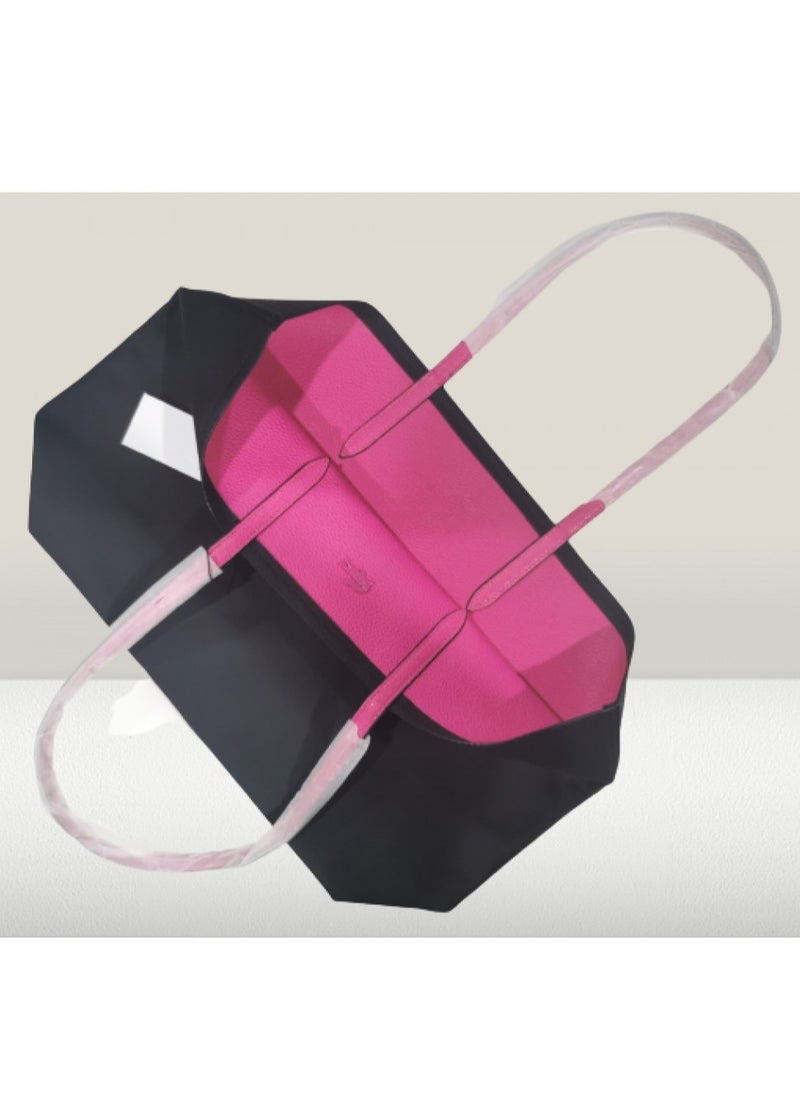 Anna Reversible Bicolour Tote Bag