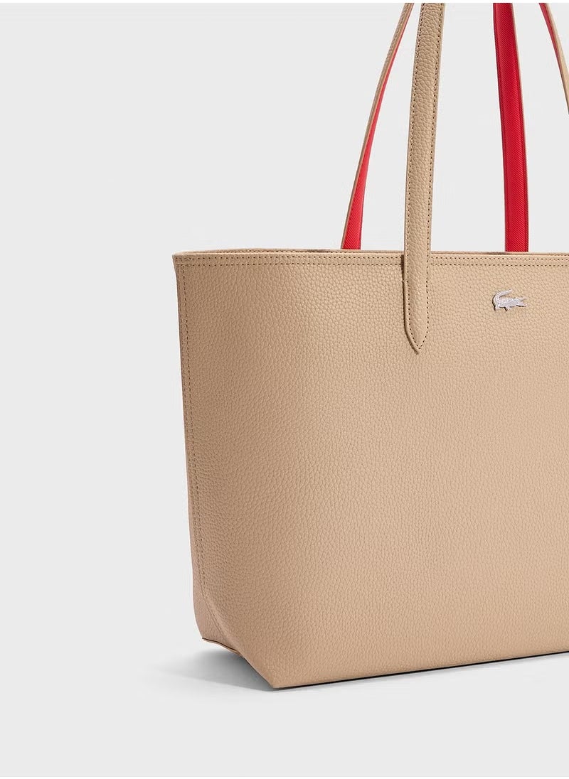 Essentials Top Handle Zip Over Tote